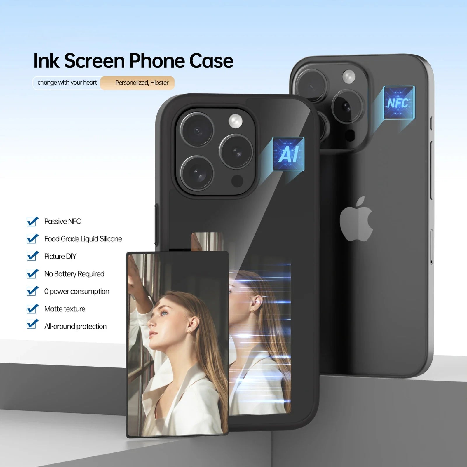 Smart Screen Mirror Phone Case